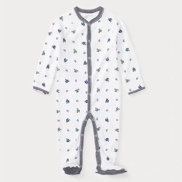 Polo Ralph Lauren Baby Boys’ Cotton Coverall Bundle 3-6M - Picture 3 of 10